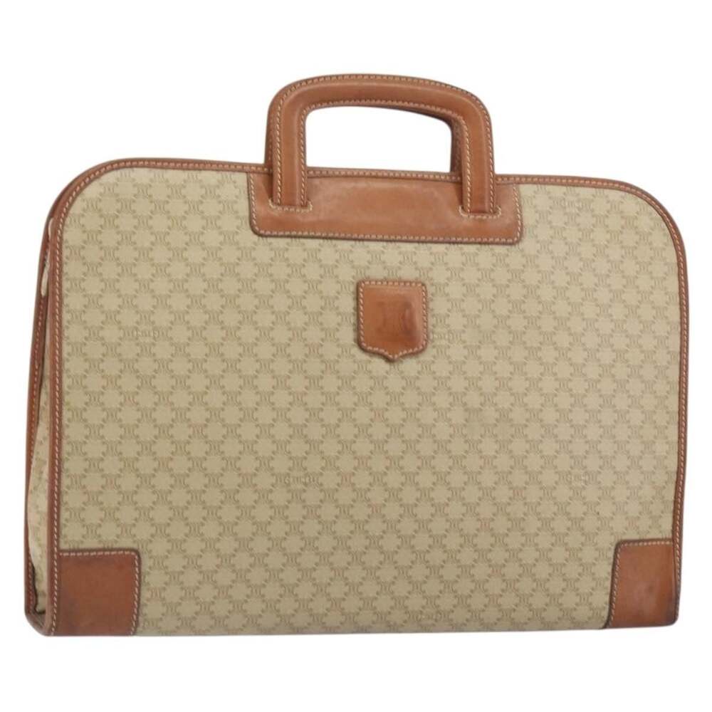 Celine Macadam Handbag Beige